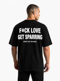 Camiseta EDV F*ck Love Get Sparring Preta