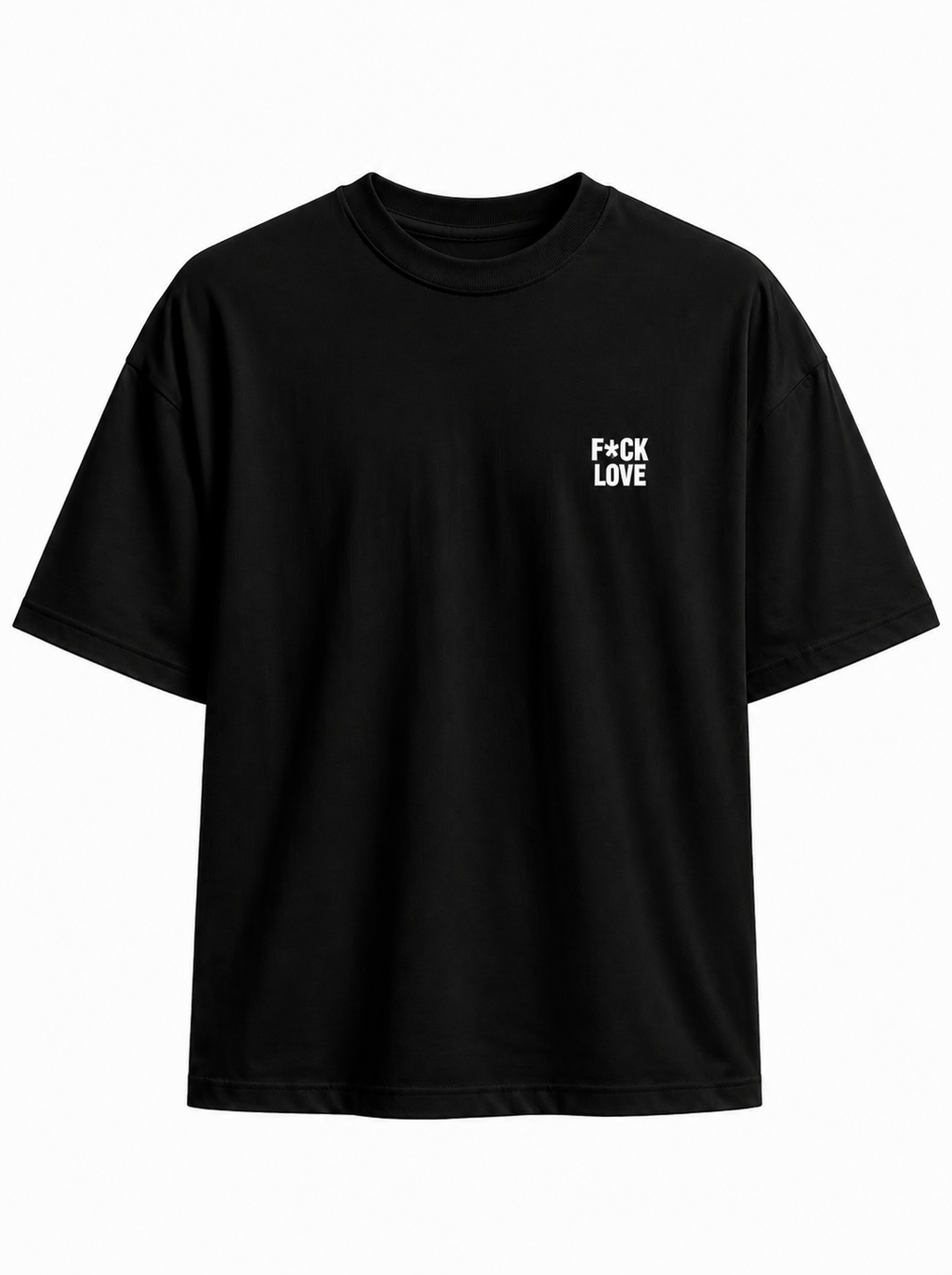Camiseta EDV F*ck Love Get Sparring Preta