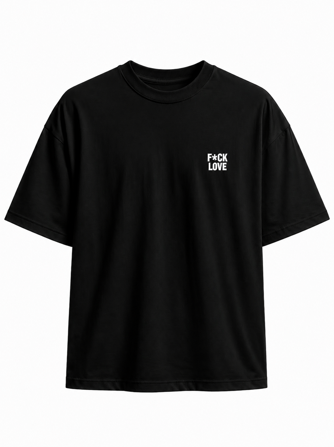 Camiseta EDV F*ck Love Get Sparring Preta