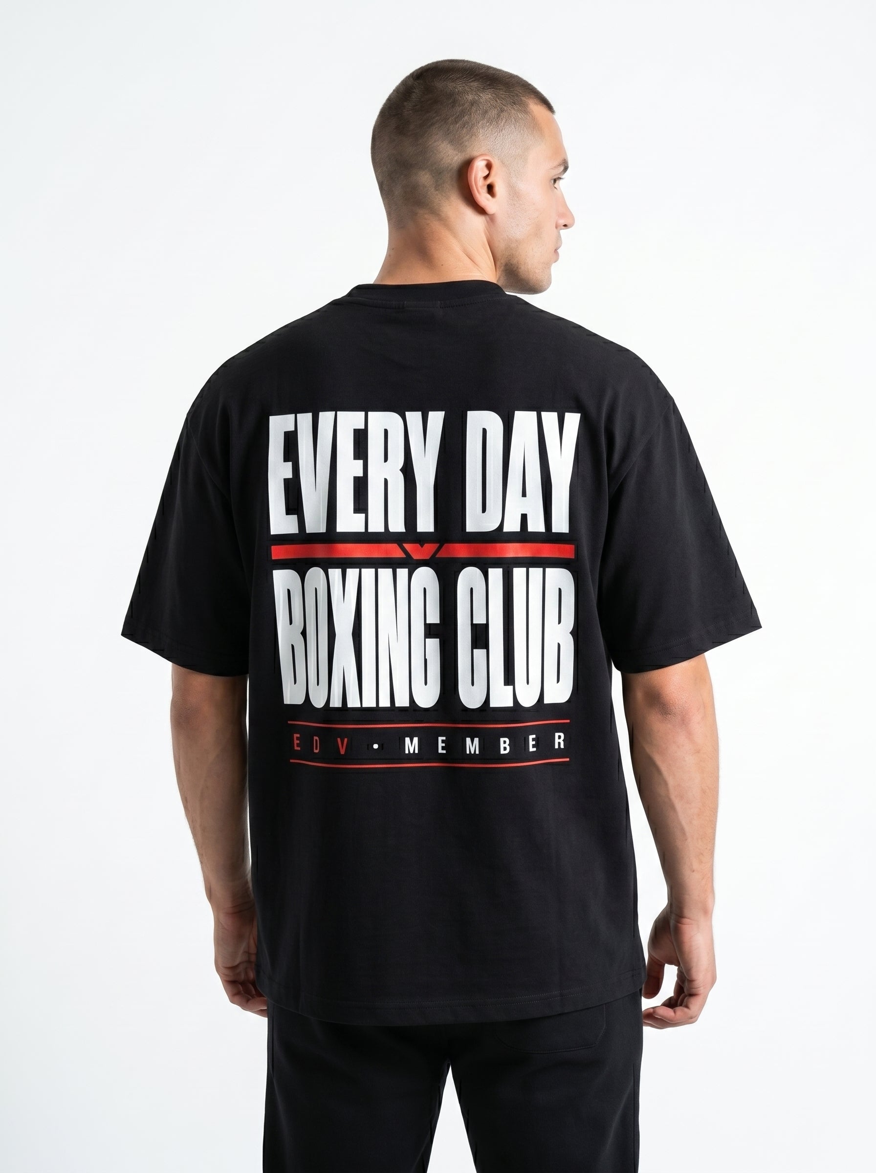 Camiseta EDV Every Day Boxing Club Preta