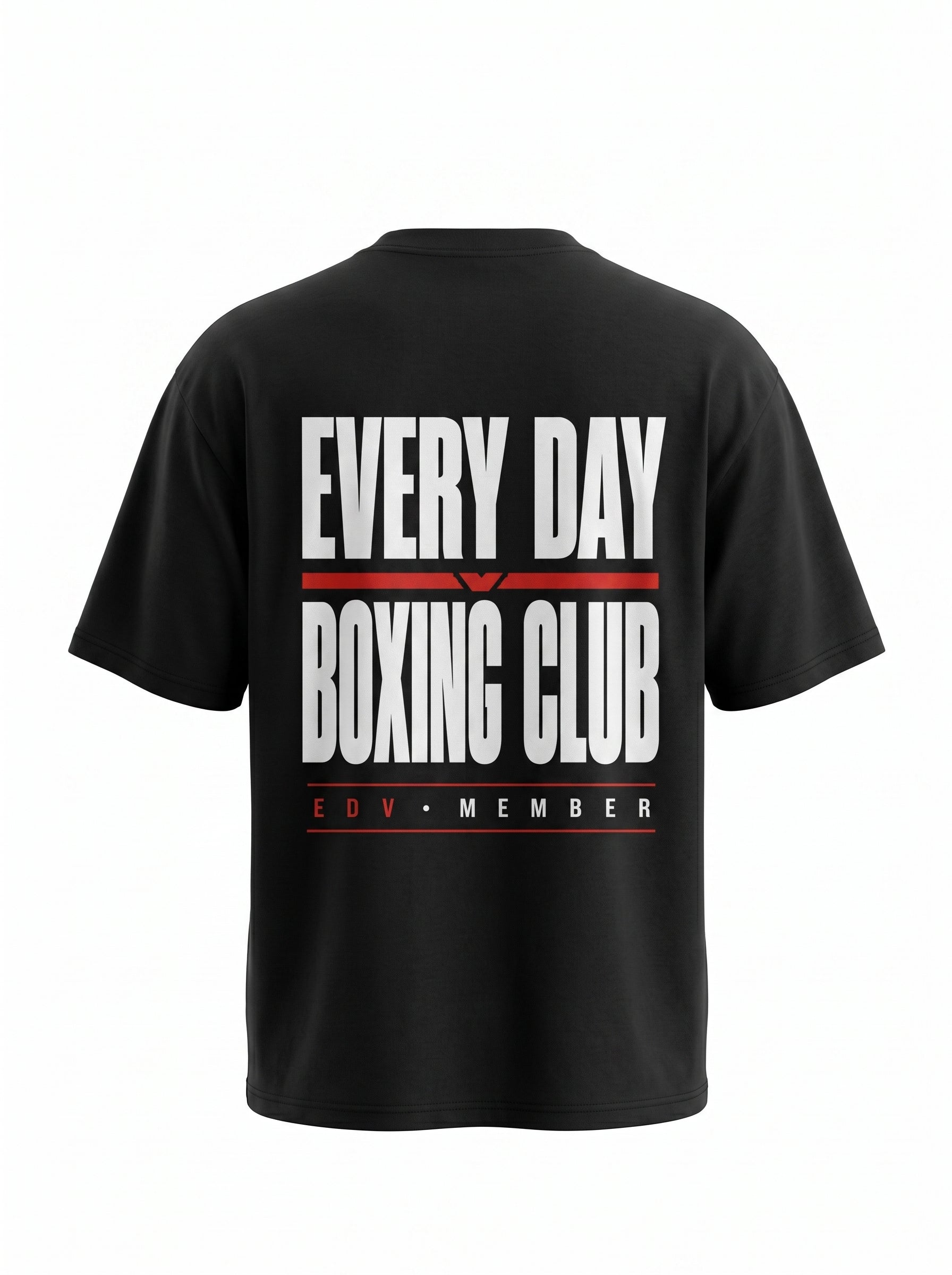 Camiseta EDV Every Day Boxing Club Preta