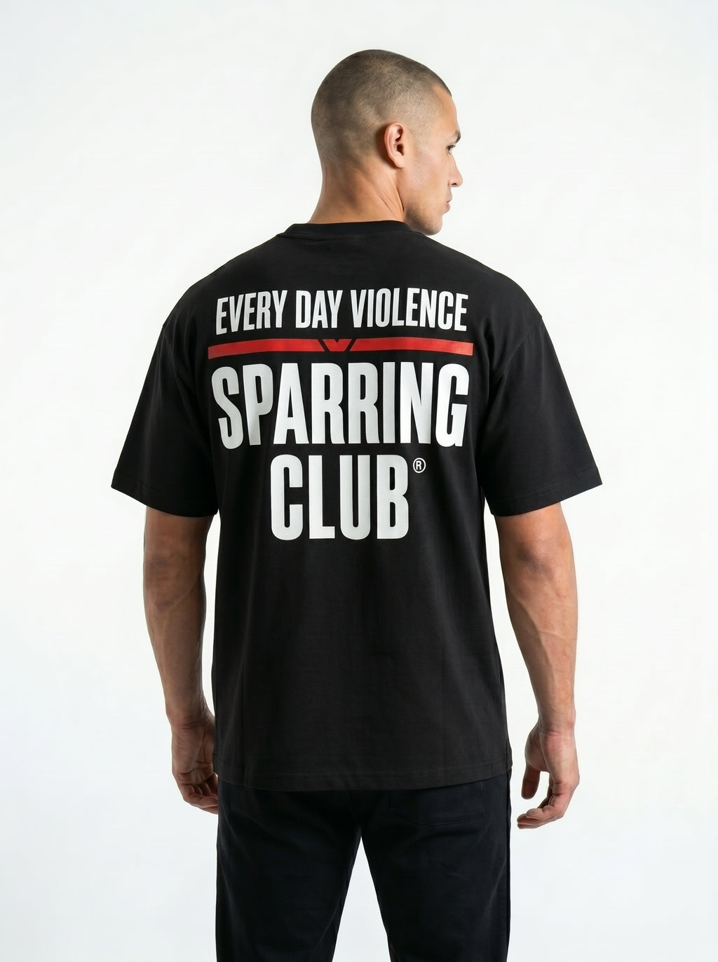 Camiseta EDV Sparring Club Preta