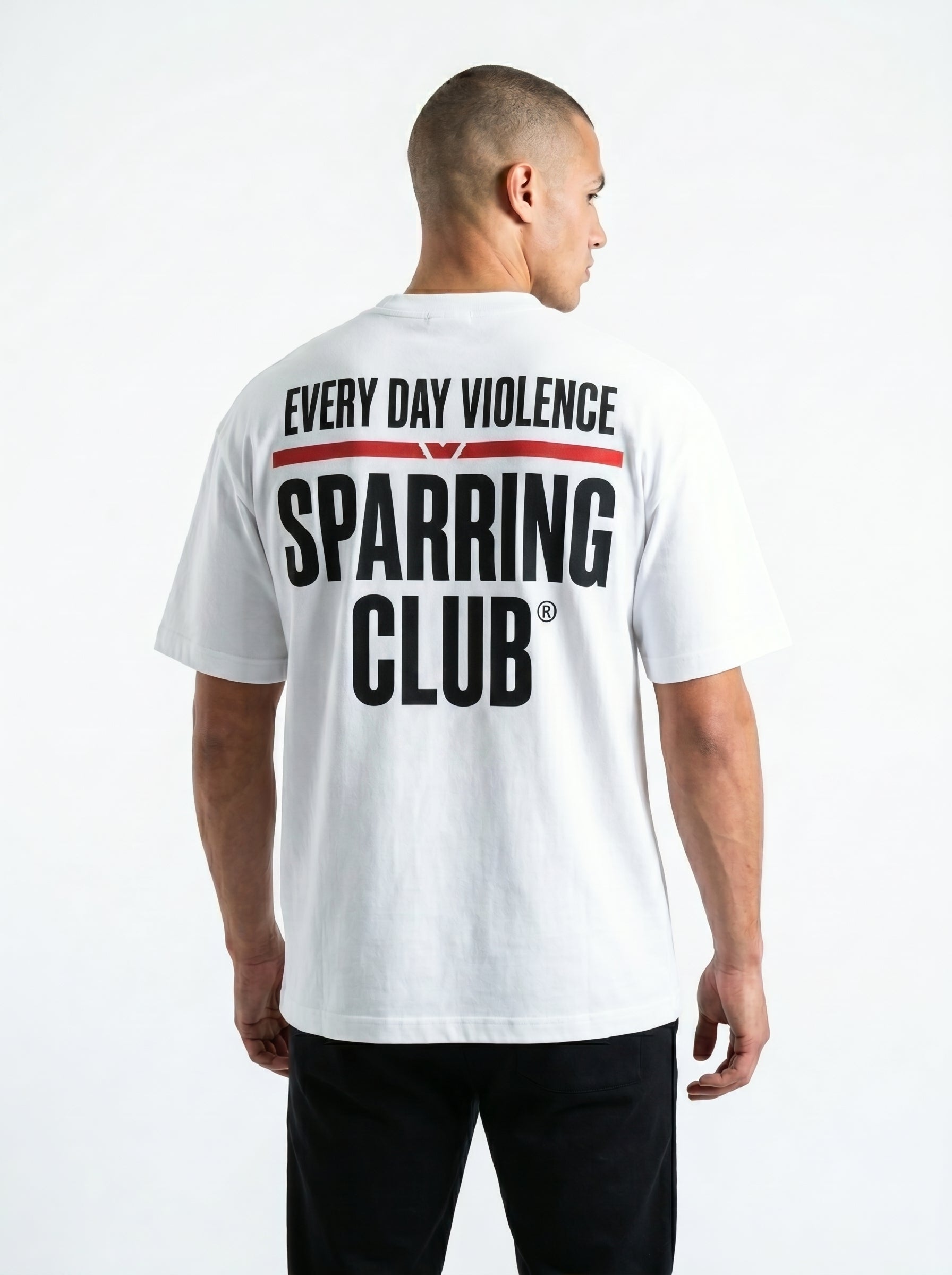 Camiseta EDV Sparring Club Branca